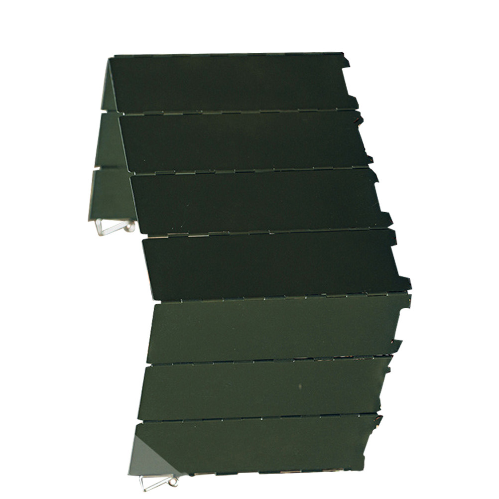 แผ่นบังลมพับได้แข็งแรงสำหรับเต - Camping Cooking Windscreen บทวิจารณ์และราคา