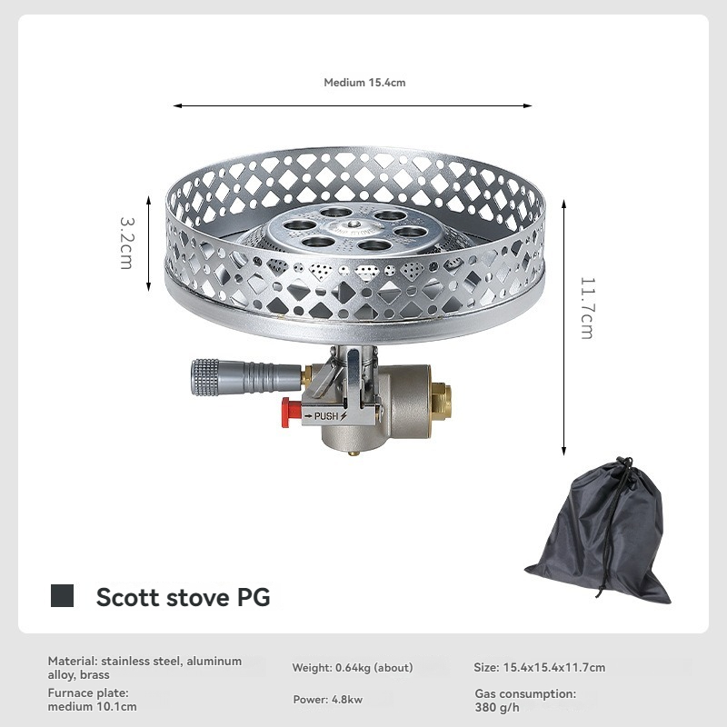 CAMPINGMOON PG-4 Scott เตาแก๊ส - Camping Cooking Hob บทวิจารณ์และราคา