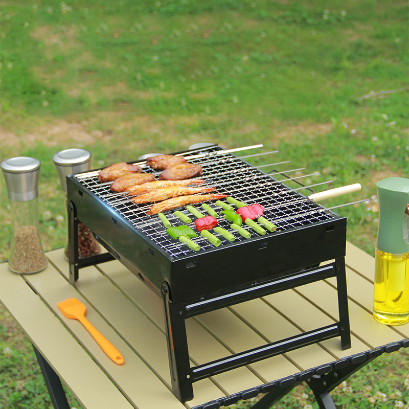 ชุดอุปกรณ์ปิ้งย่างสแตนเลสขนาดเ - Camping Cooking Roll บทวิจารณ์และราคา