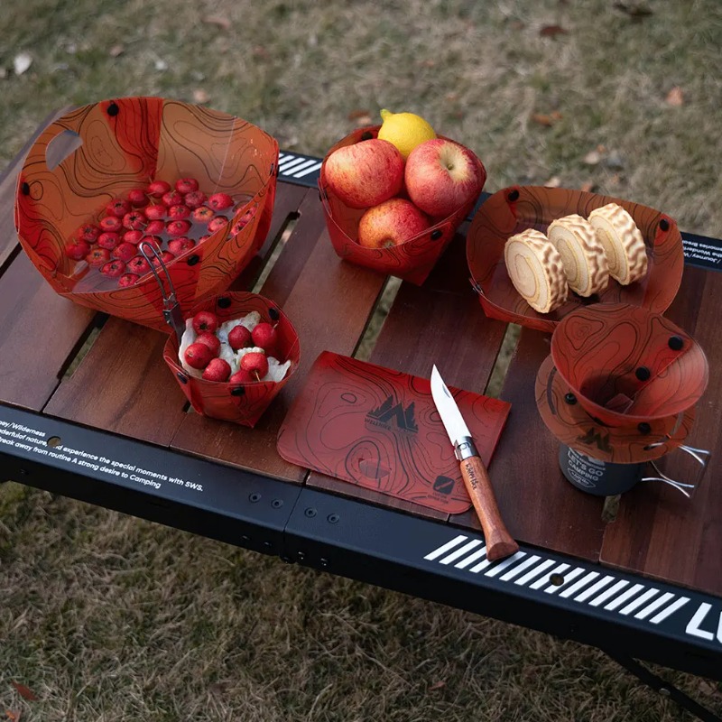 พับบนโต๊ะอาหารแบบพกพาชามจานชาม - Camping Cooking Hob บทวิจารณ์และราคา